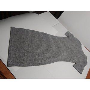 H&M Divded short grey knit dress